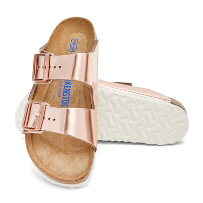 Birkenstock Arizona Soft Footbed Leather Sandals