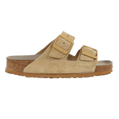 Birkenstock Arizona Soft Footbed Leather Suede Sandals