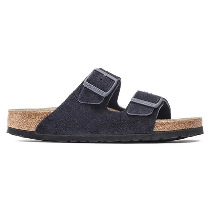 Birkenstock Arizona Soft Footbed Leather Suede Sandals