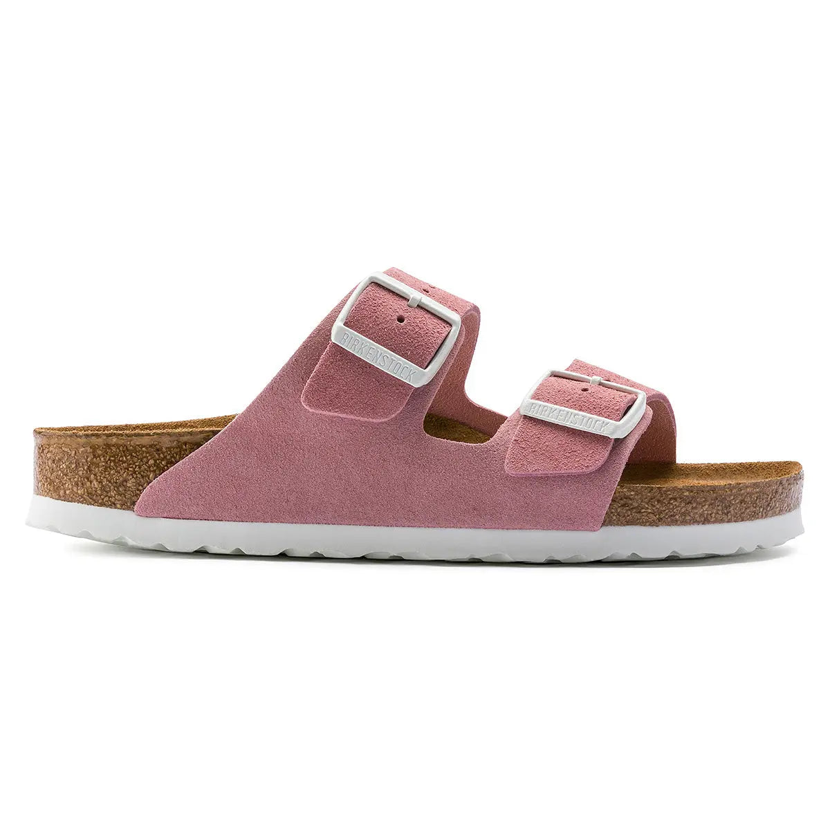 Birkenstock Arizona Soft Footbed Leather Suede Sandals