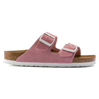 Birkenstock Arizona Soft Footbed Leather Suede Sandals