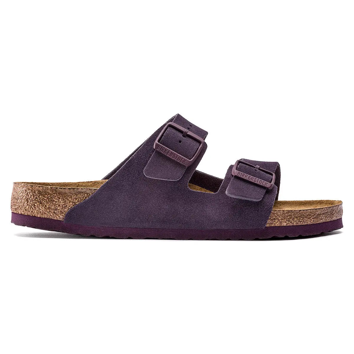 Birkenstock Arizona Soft Footbed Leather Suede Sandals
