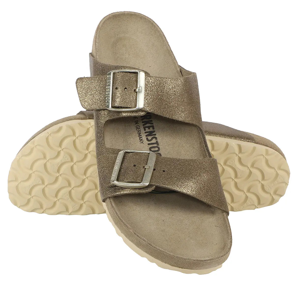 Birkenstock Arizona Suede Leather Sandals