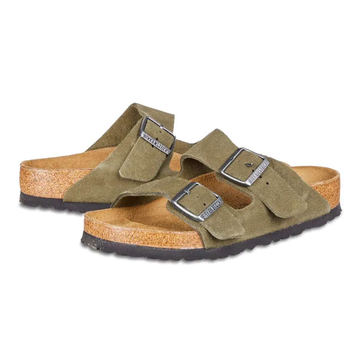 Birkenstock Arizona Suede Leather Sandals