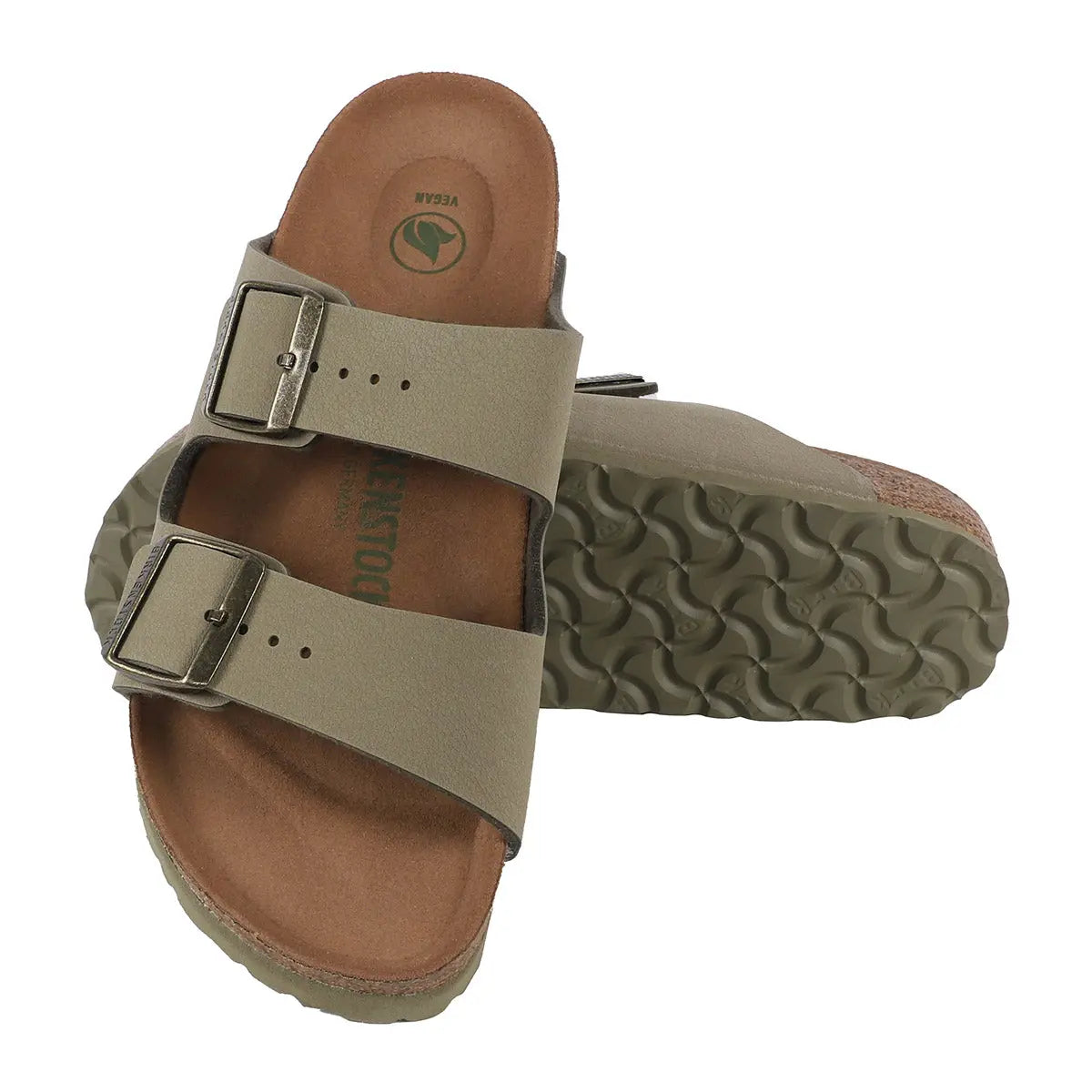 Birkenstock Arizona Vegan Birkibuc Sandals