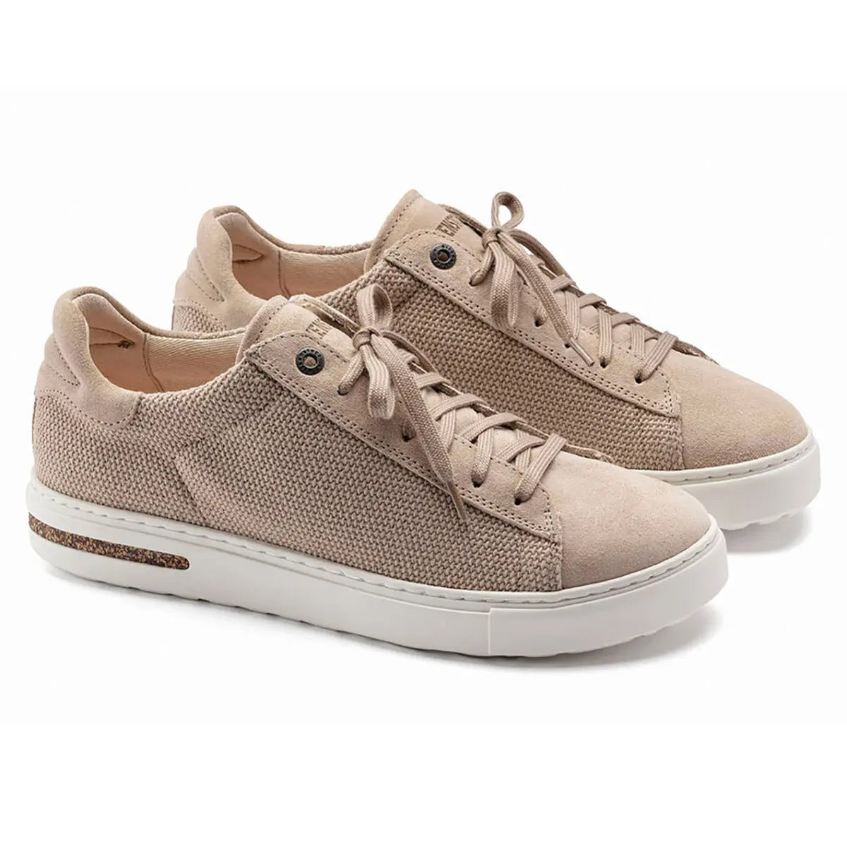 Birkenstock Bend Low Canvas/Suede Sandcastle Sneakers