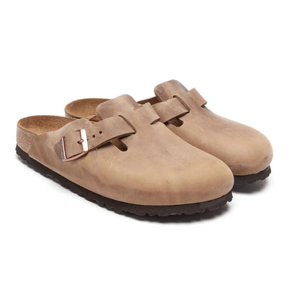 Birkenstock Boston Soft Footbed Oiled Leather Clogs