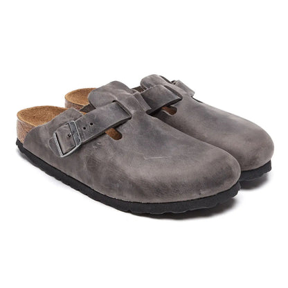 Birkenstock Boston Soft Footbed Oiled Leather Clogs