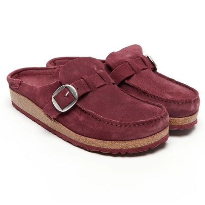 Birkenstock Buckley Suede Leather Shoes