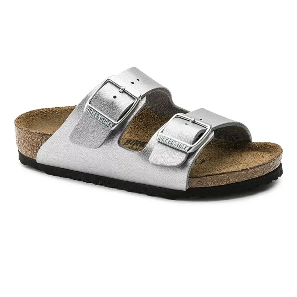 Birkenstock Arizona Kids Birko-Flor Silver