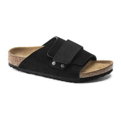 Birkenstock Kyoto Kids Suede Nubuck Black