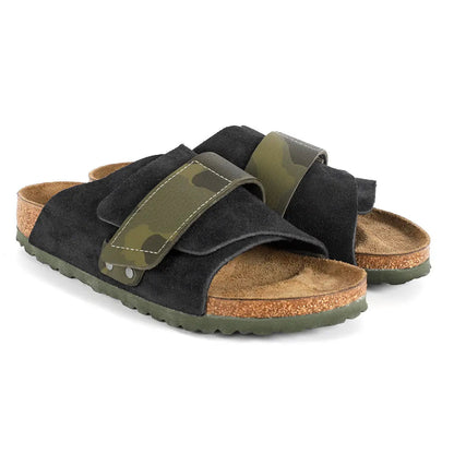 Birkenstock Kyoto Suede Leather Birko-Flor Sandals
