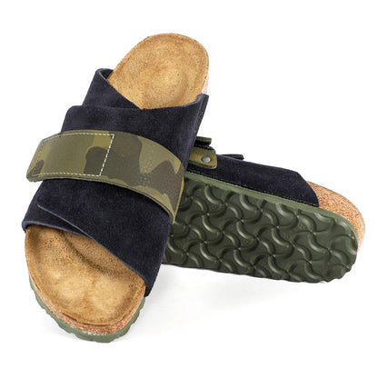Birkenstock Kyoto Suede Leather Birko-Flor Sandals