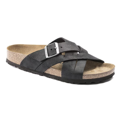 Birkenstock Lugano Oiled Leather Sandals