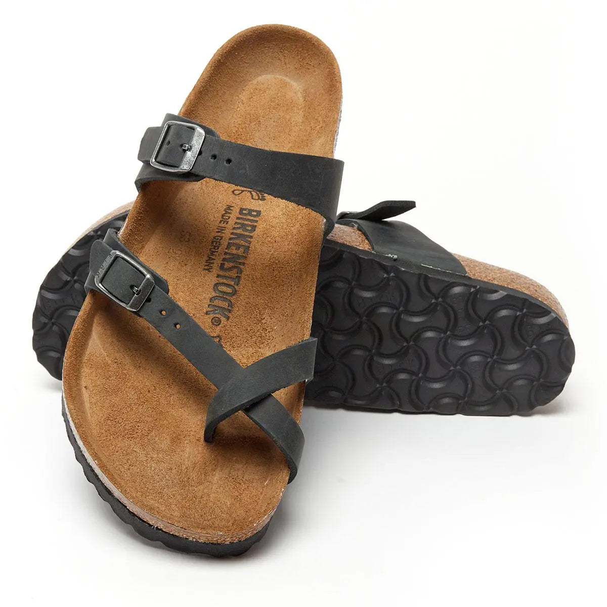 Birkenstock Mayari Oiled Leather Sandals