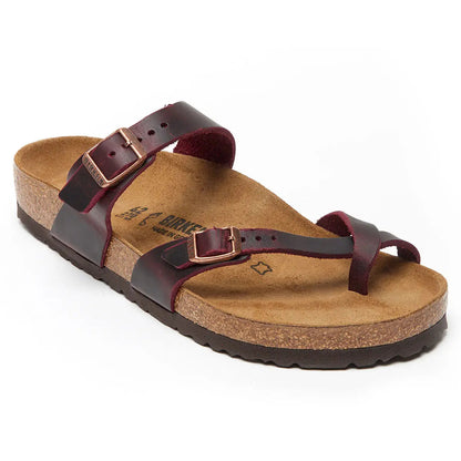 Birkenstock Mayari Oiled Leather Sandals
