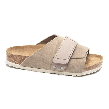 Birkenstock Men's Kyoto Nubuck Suede Leather Sandals