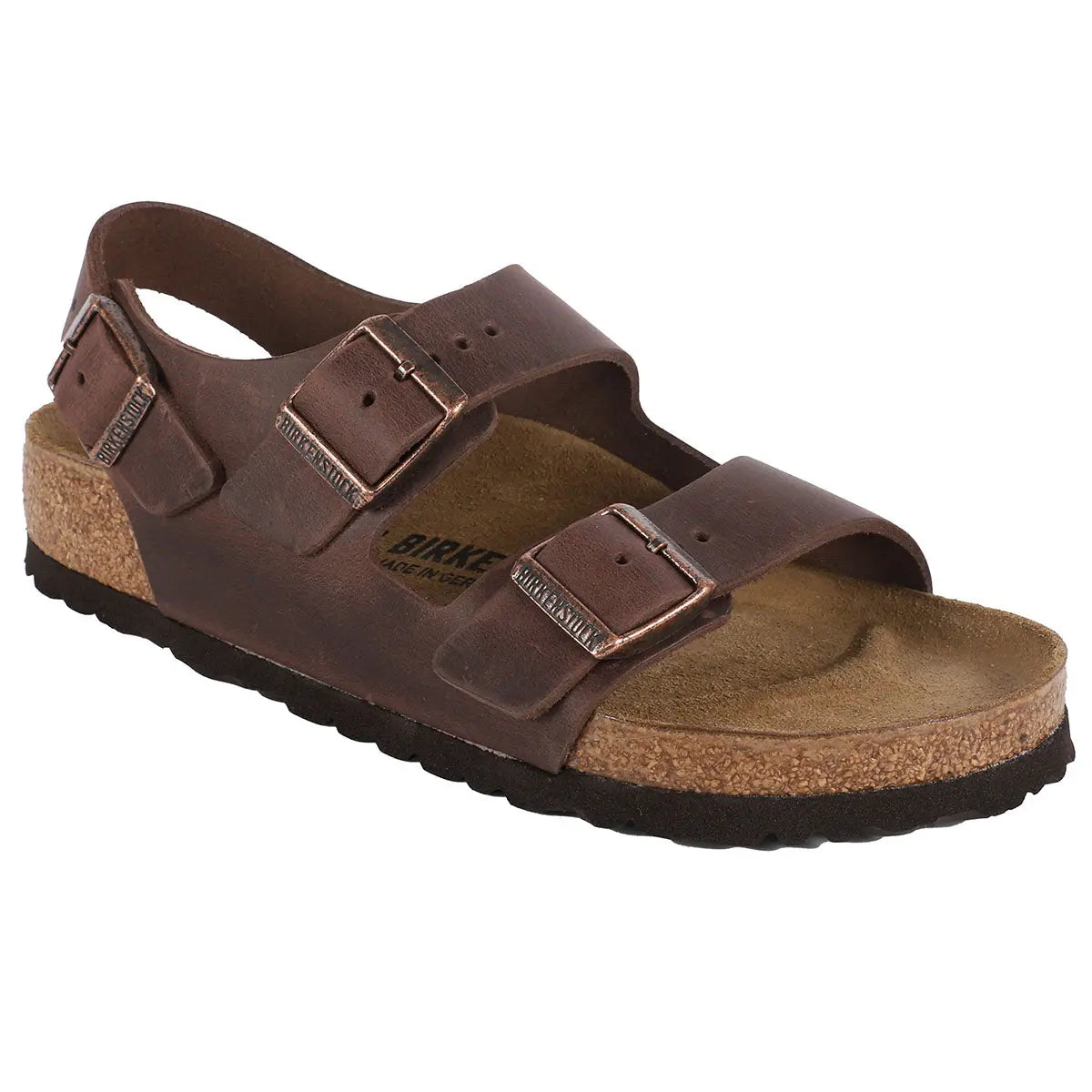 Birkenstock Milano Oiled Leather Sandals