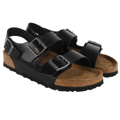 Birkenstock Milano Soft Footbed Smooth Leather Sandals