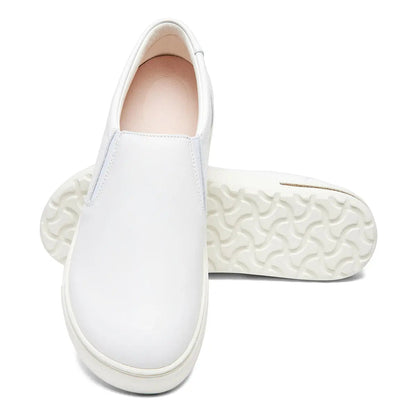 Birkenstock Oswego Leather White Shoes