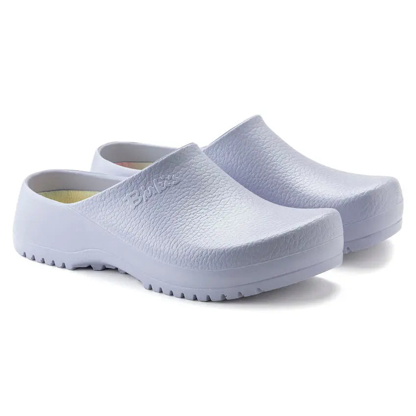 Birkenstock Super-Birki Vegan Polyurethane Lavender Fog Clogs