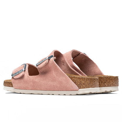 Birkenstock Arizona Soft Footbed Suede Leather Pink Clay Sandals