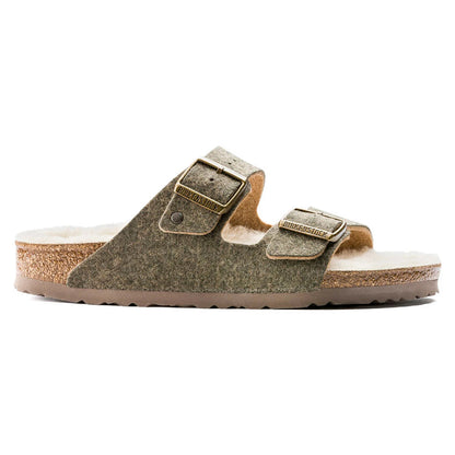 Birkenstock Arizona Happy Lamb Wool Felt Sandals