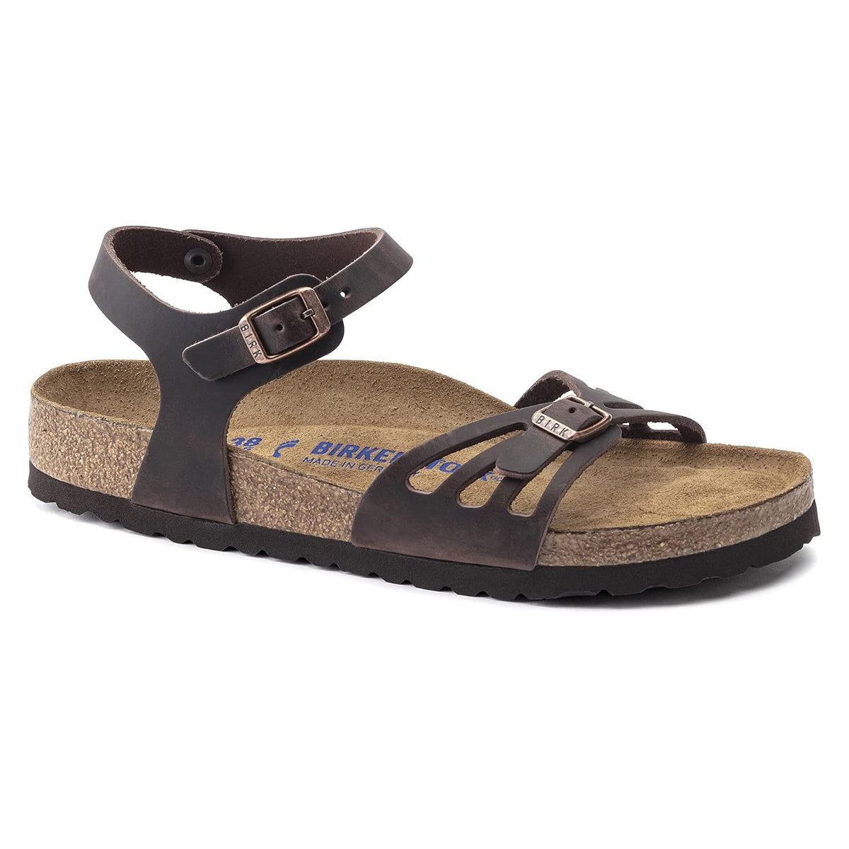 Birkenstock Bali Soft Footbed Oiled Leather Habana