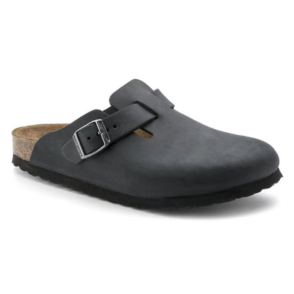 Birkenstock Boston Oiled Leather Clogs