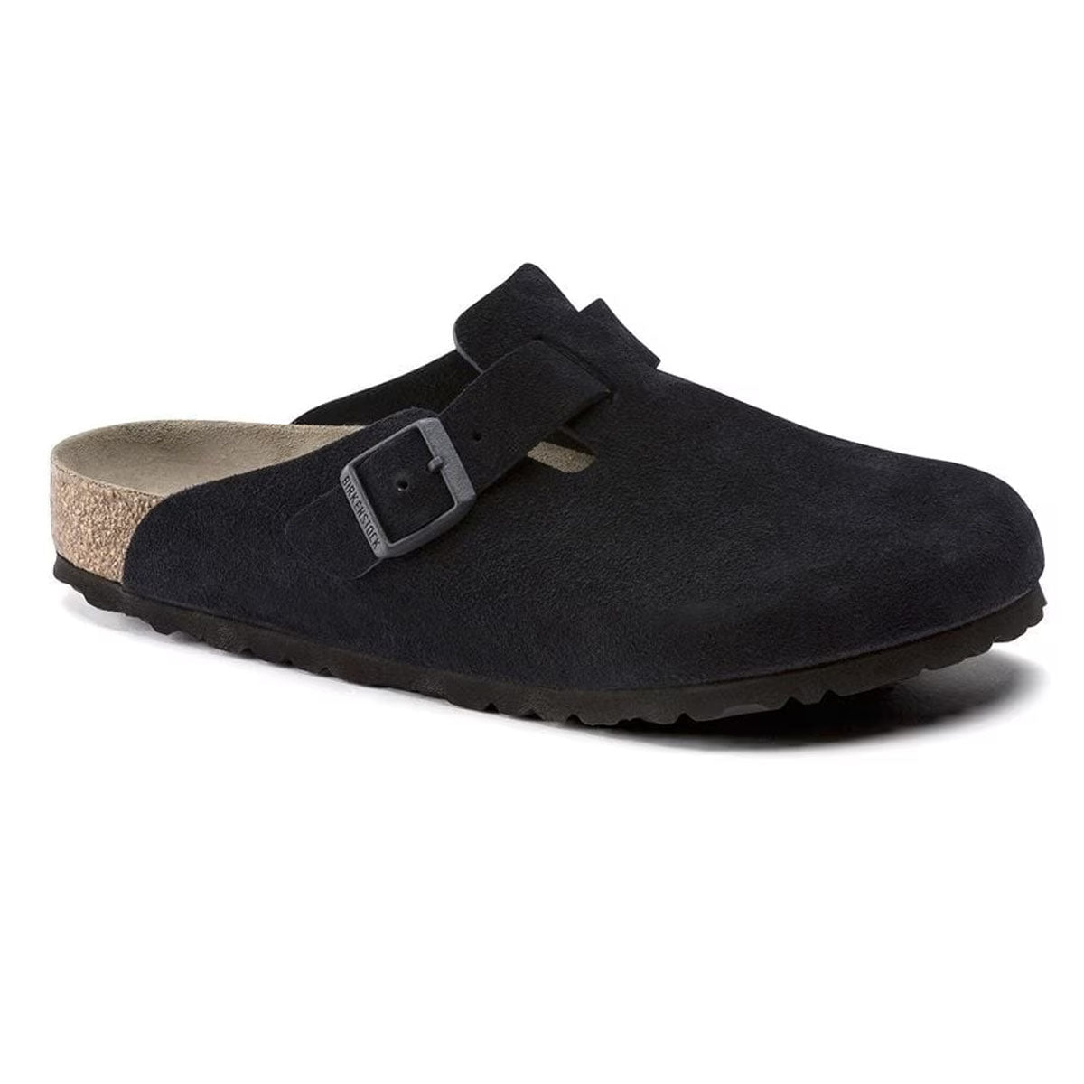 Birkenstock Boston Soft Footbed Suede Leather Clogs