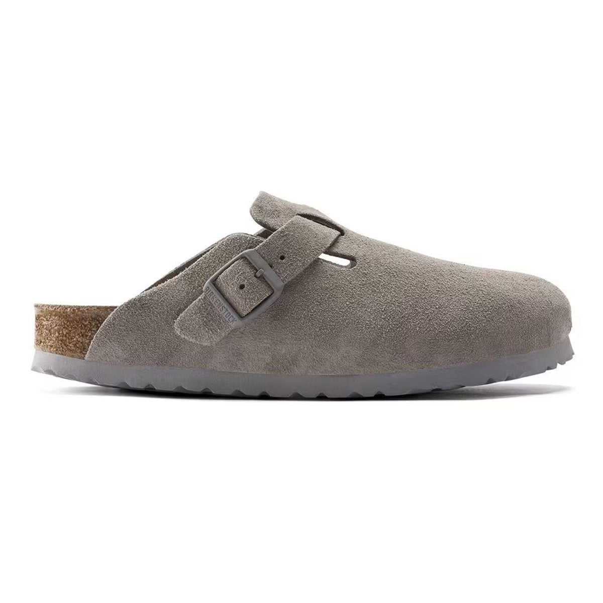 Birkenstock Boston Soft Footbed Suede Leather Clogs