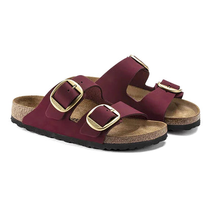Birkenstock Women's Arizona Big Buckle Nubuck Sandals