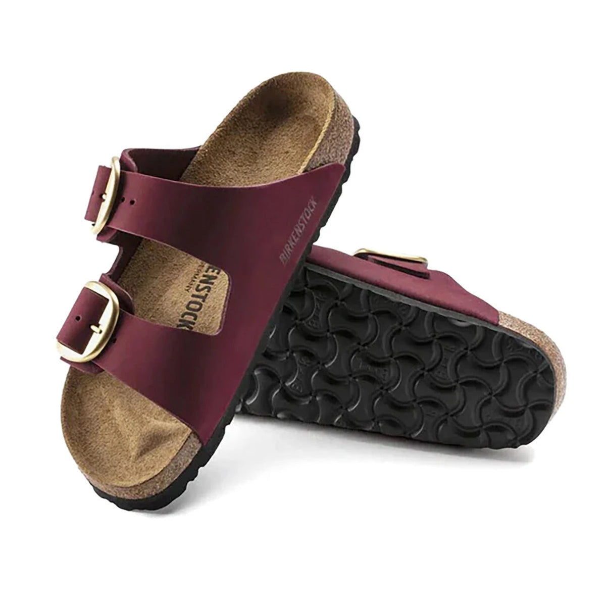 Birkenstock Women's Arizona Big Buckle Nubuck Sandals