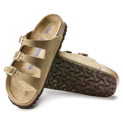 Birkenstock Women's Florida Soft Footbed Nubuck Sandals