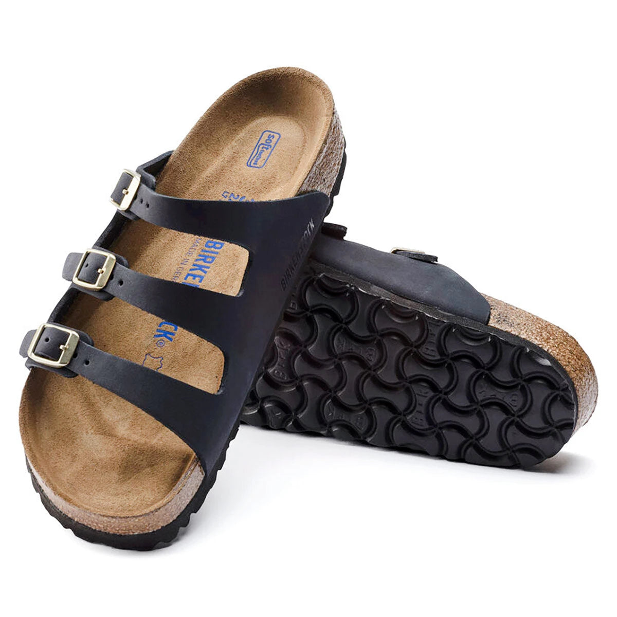 Birkenstock Women's Florida Soft Footbed Nubuck Sandals