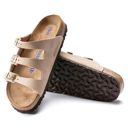 Birkenstock Women's Florida Soft Footbed Nubuck Sandals