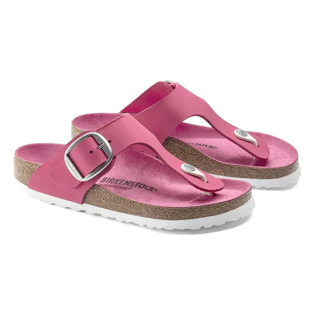 Birkenstock Women's Gizeh Big Buckle Nubuck Sandals
