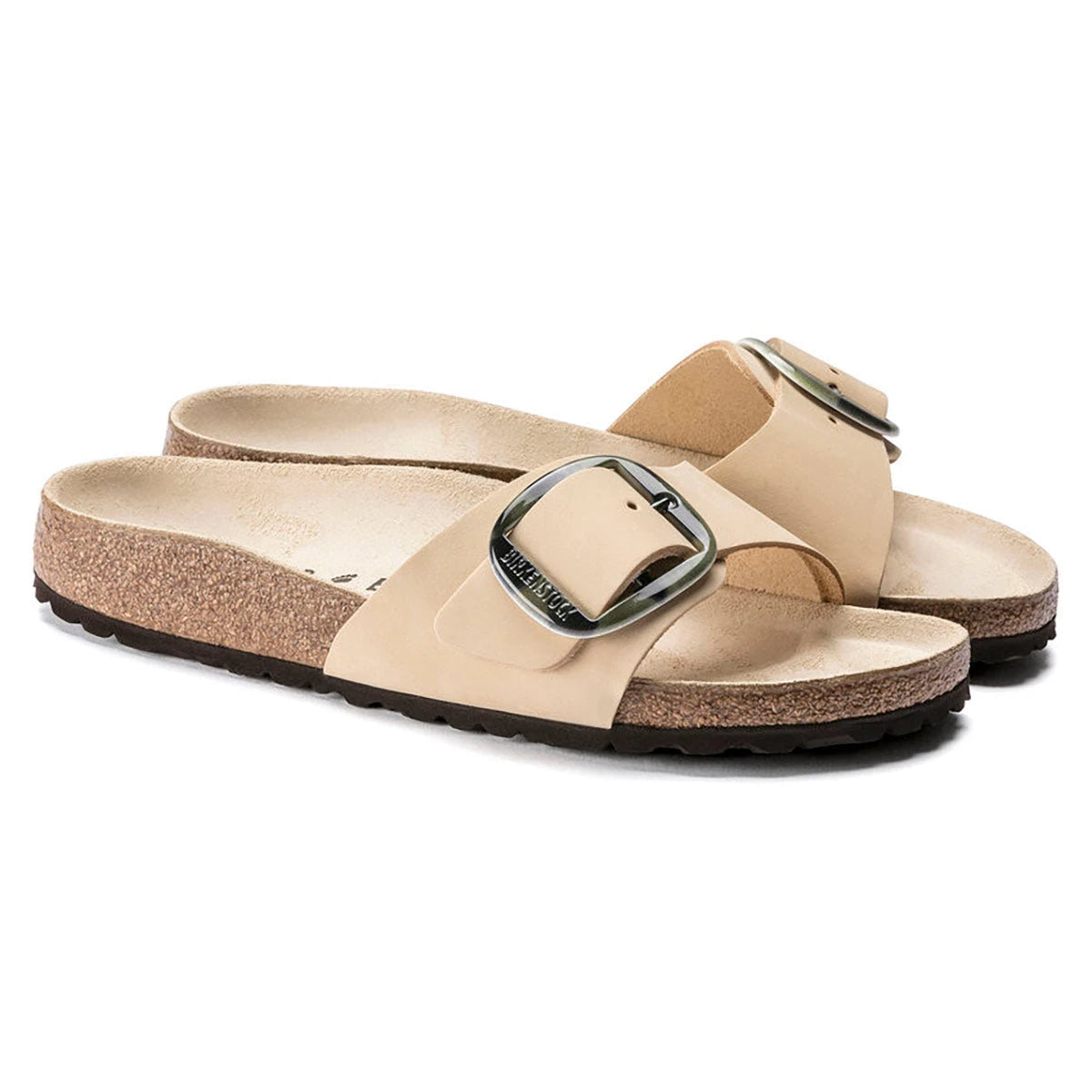 Birkenstock Women's Madrid Big Buckle Nubuck Sandals