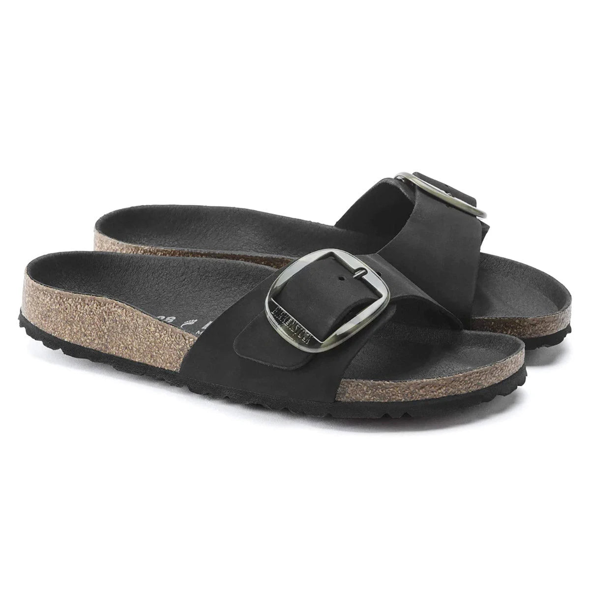 Birkenstock Women's Madrid Big Buckle Nubuck Sandals