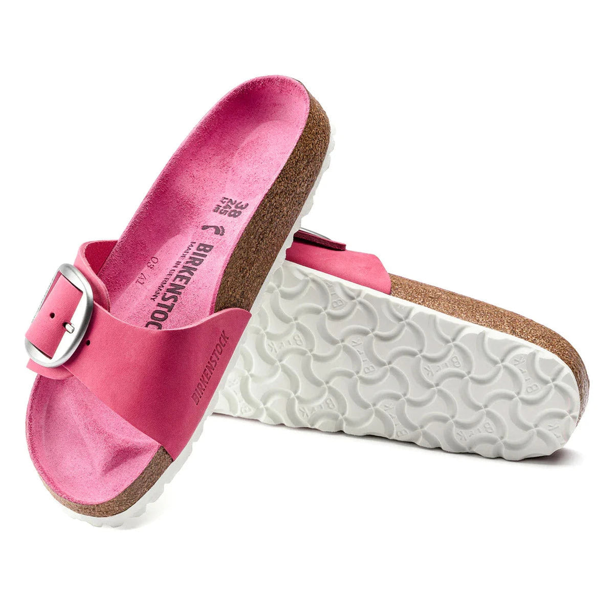 Birkenstock Women's Madrid Big Buckle Nubuck Sandals