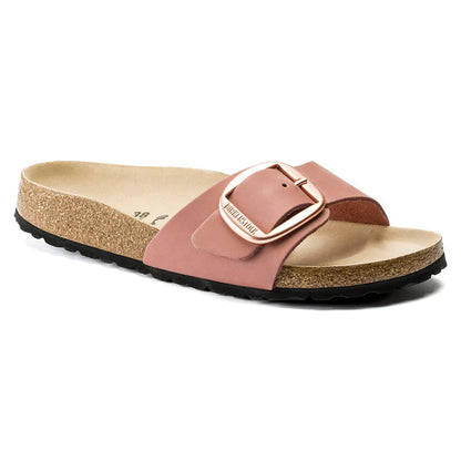 Birkenstock Women's Madrid Big Buckle Nubuck Sandals