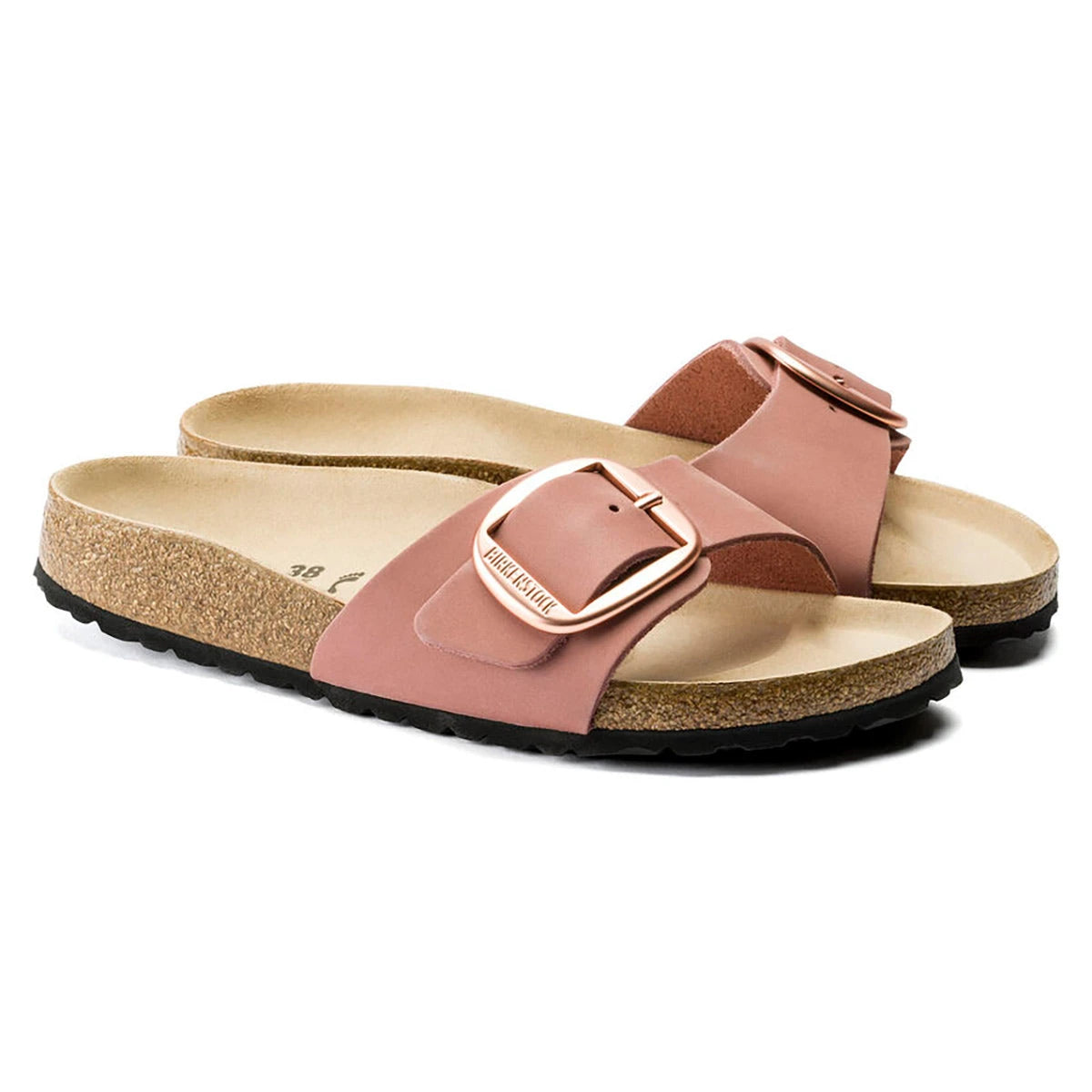 Birkenstock Women's Madrid Big Buckle Nubuck Sandals