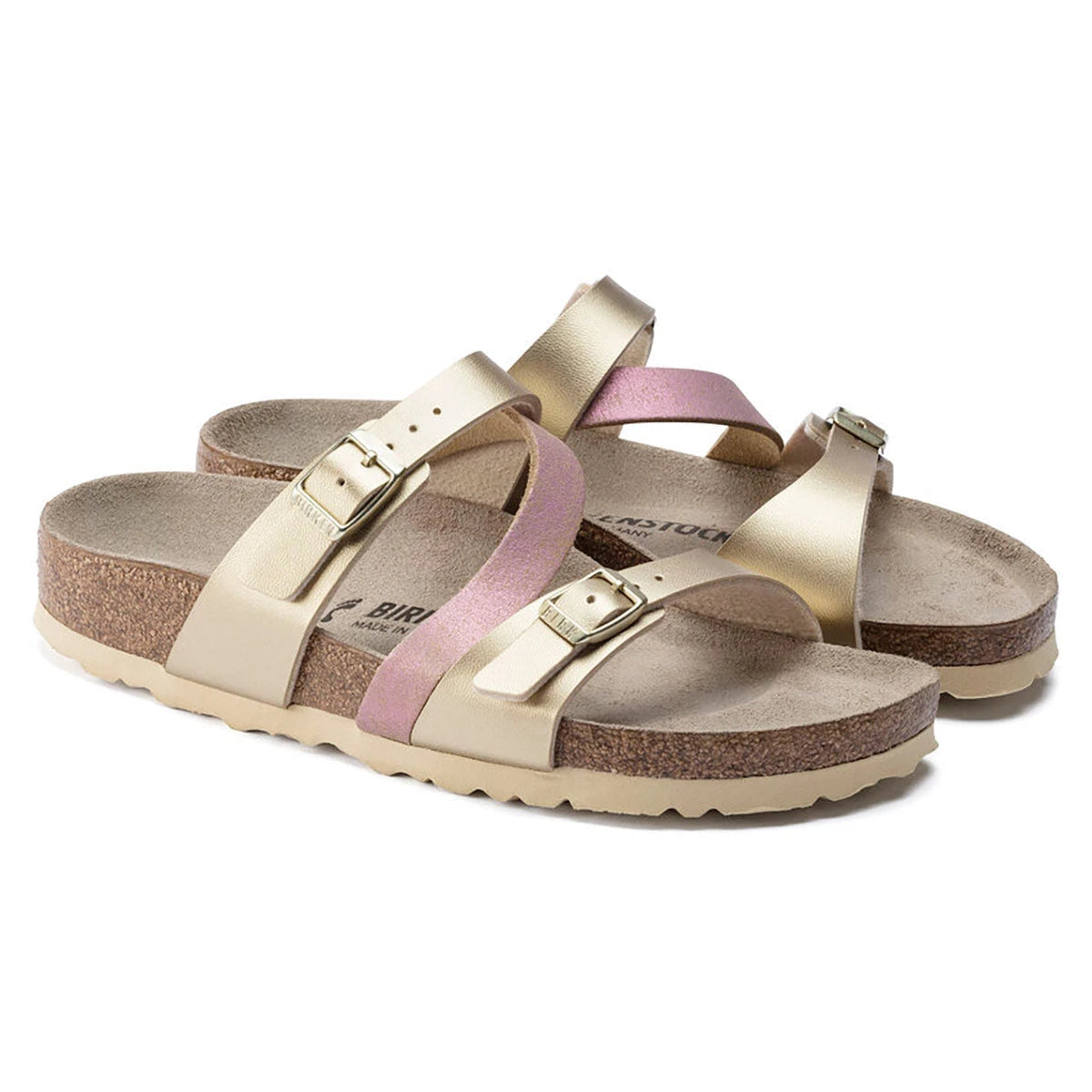 Birkenstock Women's Salina Suede/Birko-Flor Sandals