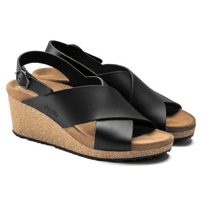 Birkenstock Women's Papillio Samira Natural Leather Sandals