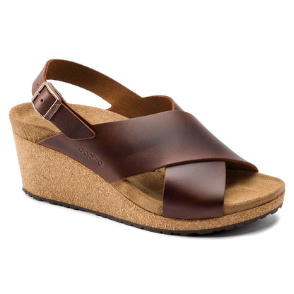 Birkenstock Women's Papillio Samira Natural Leather Sandals