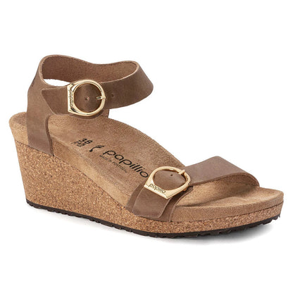 Birkenstock Women's Papillio Soley Oiled Leather Sandals