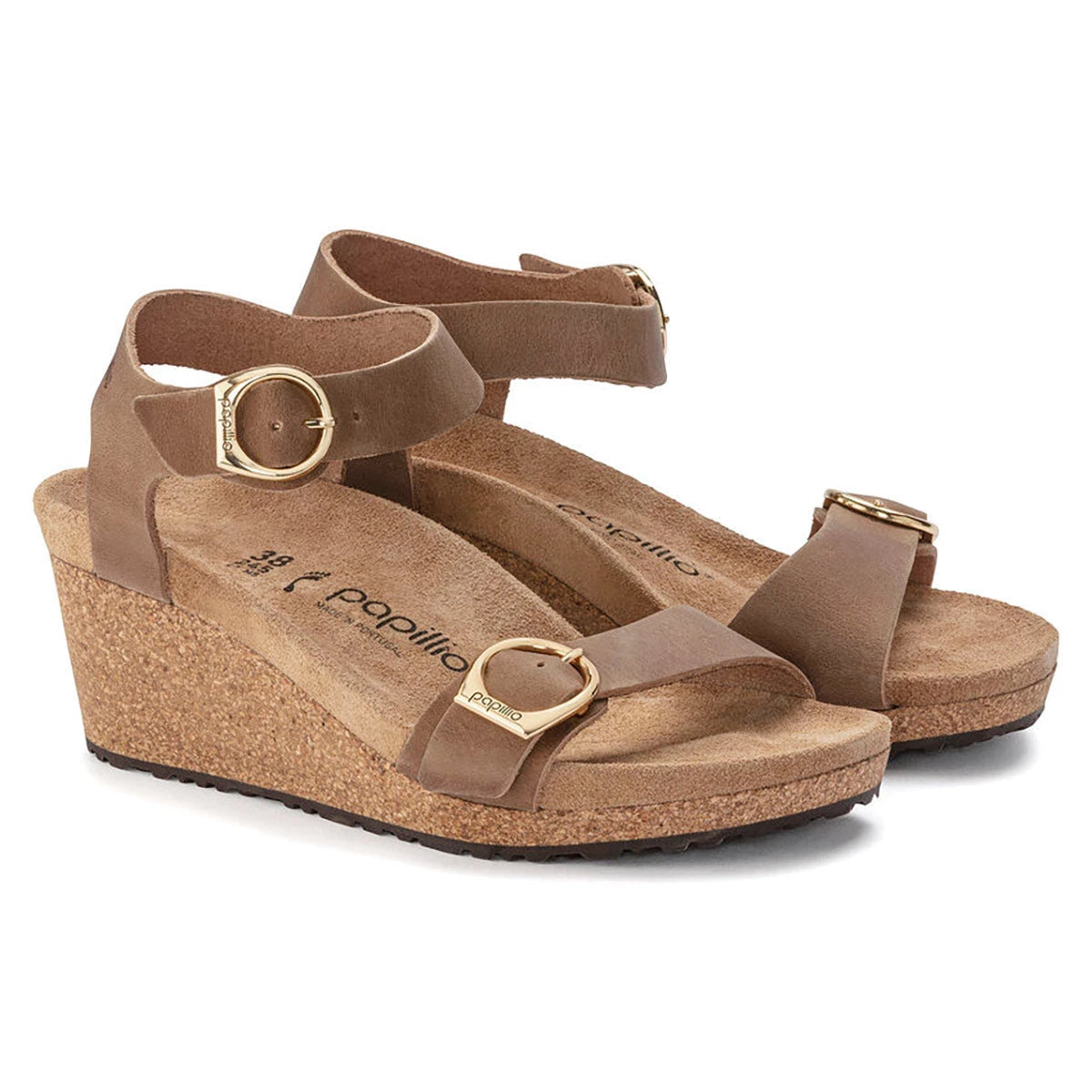 Birkenstock Women's Papillio Soley Oiled Leather Sandals