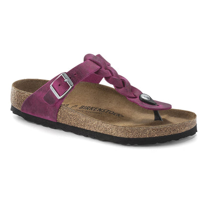 Birkenstock Women's Gizeh Braid Oiled Leather Sandals