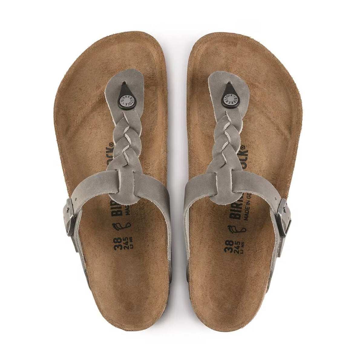 Birkenstock Women's Gizeh Braid Oiled Leather Sandals
