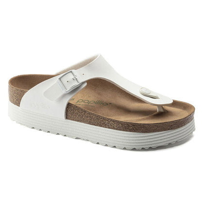 Birkenstock Women's Gizeh Platform Vegan Birko-Flor Sandals